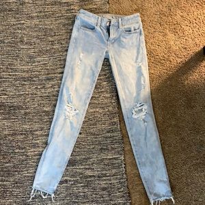 American Eagle high waisted skinny jeans size 00
